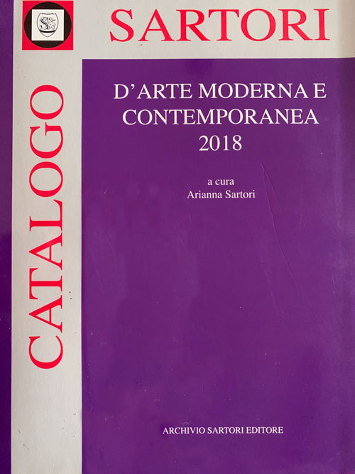 catalogo sartori arte moderna e contemporanea 2018